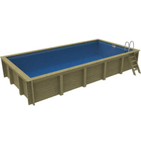 Nazca 8m x 4m Wooden Pool