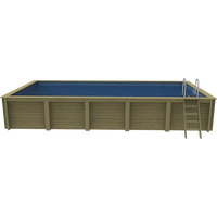 Nazca 8m x 4m Wooden Pool