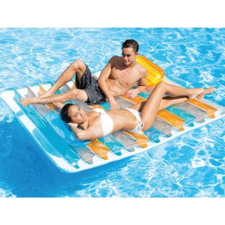 Intex double lounge hot sale mat