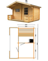 Harvia Outdoor Sauna