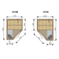 Harvia Variant Saunas