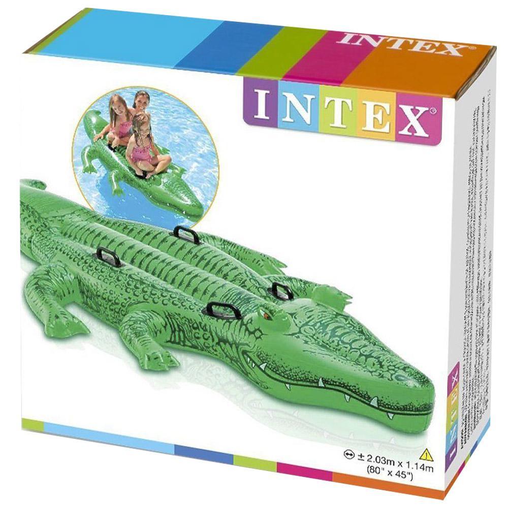 Intex Inflatable Giant Gator Ride On - Main Image