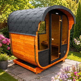 Cube Outdoor Sauna - 2m