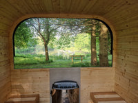 The Cube Outdoor 4 Person Sauna (1.6m)