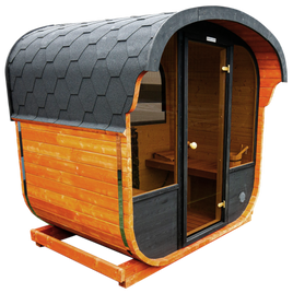 The Cube Outdoor 4 Person Sauna (1.6m)