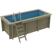 Nazca 4m x 2m Wooden Pool