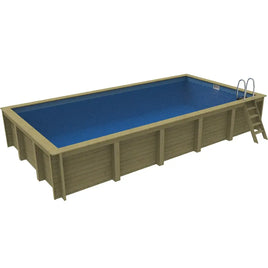 Nazca 8m x 4m Wooden Pool